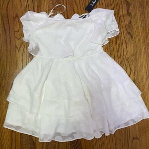 Lulus Lace Strapless Romper